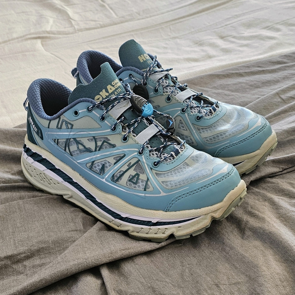 Hoka Women's Blue Trail Running Shoes